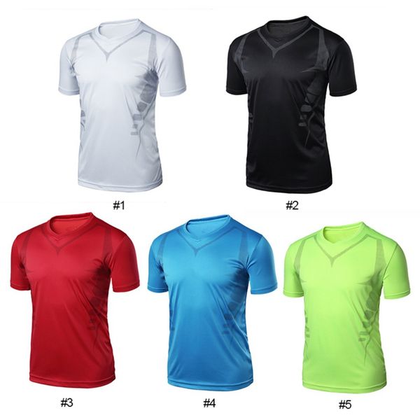 sports t-shirt male v-neck short sleeve quick-drying men's sports gym compression suit breathable fitness t-shirt, Gray;blue
sports t-shirt male v-neck short sleeve quick-drying men's sports gym compression suit breathable fitness t-shirt, Gray;blue