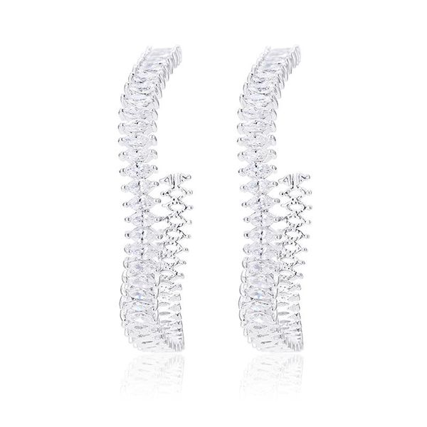 wholesale fashion simple geometry hoop earring eternity style with shiny zircon setting luxury earrings wholesale
wholesale fashion simple geometry hoop earring eternity style with shiny zircon setting luxury earrings wholesale