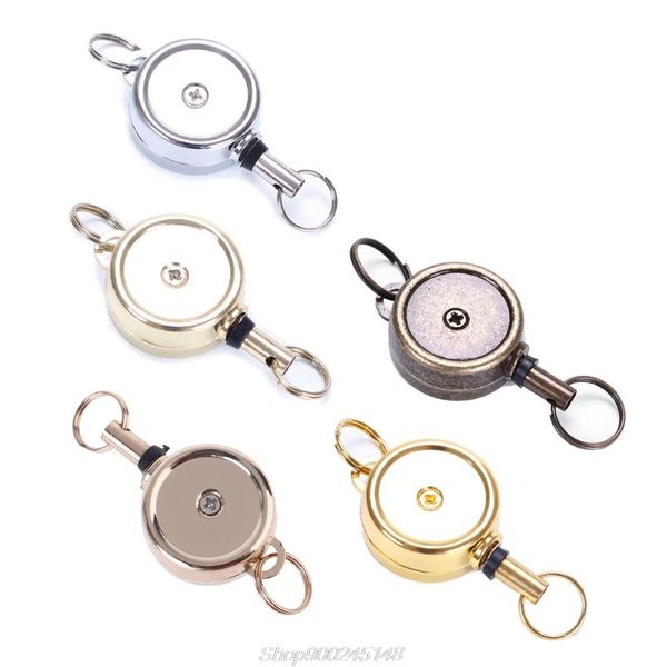 zinc alloy carabiner badge reel retractable id card reel badge holder keychain au06 20 dropship, Silver
zinc alloy carabiner badge reel retractable id card reel badge holder keychain au06 20 dropship, Silver