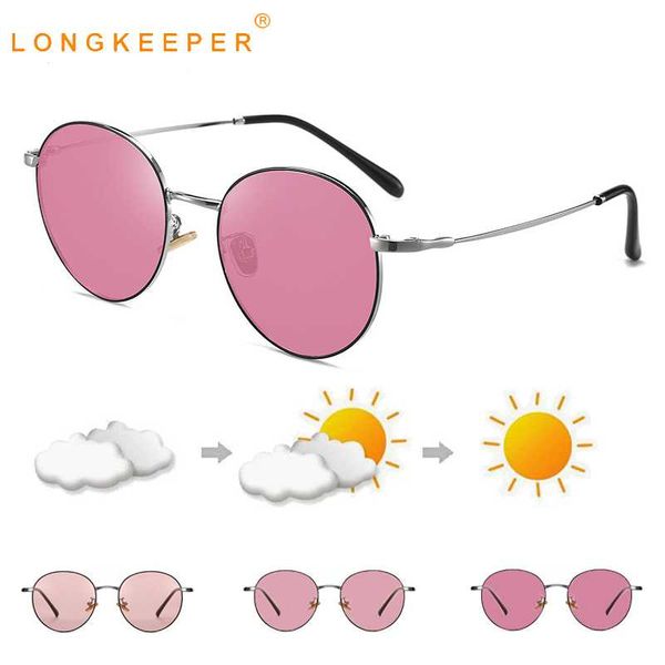 2020 new pchromic sunglasses men women polarized chameleon sun glasses ladies fashion round pink glasses uv400, White;black
2020 new pchromic sunglasses men women polarized chameleon sun glasses ladies fashion round pink glasses uv400, White;black