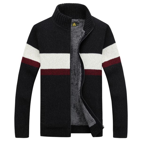 icpans clothing winter sweater men striped cotton stand collar cardigan men thicken wool liner coat 2020 new, White;black
icpans clothing winter sweater men striped cotton stand collar cardigan men thicken wool liner coat 2020 new, White;black