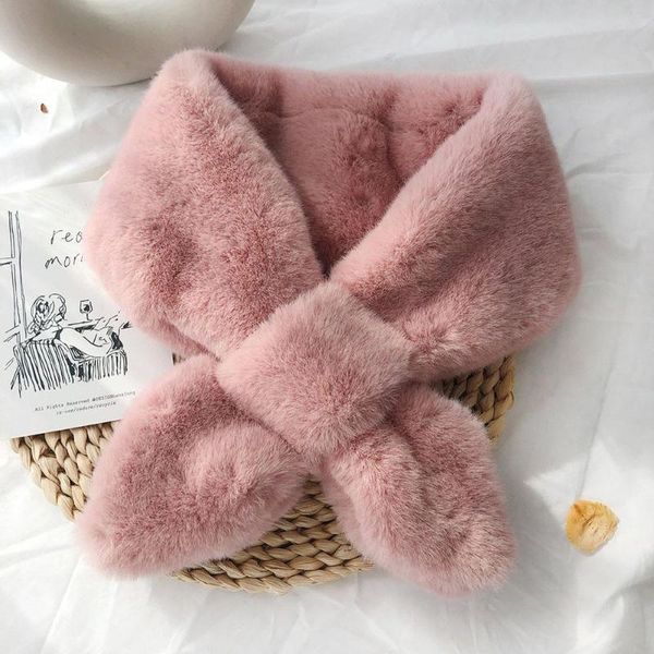 winter women solid color thick warm faux fur collar cross neck scarf wrap, Blue;gray
winter women solid color thick warm faux fur collar cross neck scarf wrap, Blue;gray