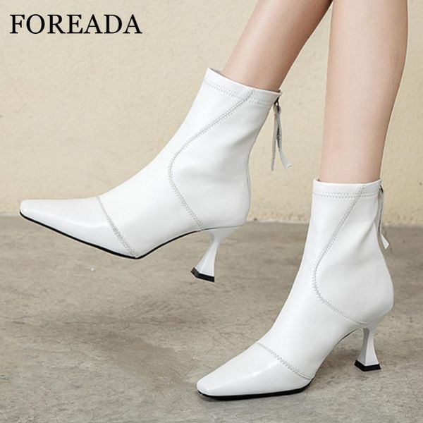 foreada real leather woman boots square toe mid calf boots zip stiletto heel shoes female short autumn winter black white
foreada real leather woman boots square toe mid calf boots zip stiletto heel shoes female short autumn winter black white