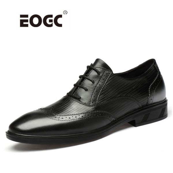 full grain leather men dress shoes business classic style lace up pointed toe shoes men office wedding oxford, Black
full grain leather men dress shoes business classic style lace up pointed toe shoes men office wedding oxford, Black