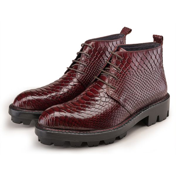 ankle men leather boots thick bottomed extra high mens shoes work cowhide leather pointed toe genuine cow rubber, Black
ankle men leather boots thick bottomed extra high mens shoes work cowhide leather pointed toe genuine cow rubber, Black