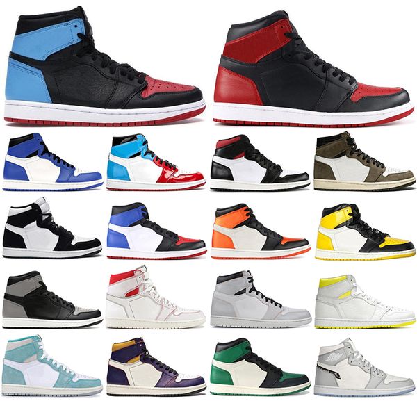 2020 classic jumpman 1s men basketball shoes unc gym red shdaow bloodine mocha pine green gold toe men outdoor sports trainer sneakers 36-46
2020 classic jumpman 1s men basketball shoes unc gym red shdaow bloodine mocha pine green gold toe men outdoor sports trainer sneakers 36-46