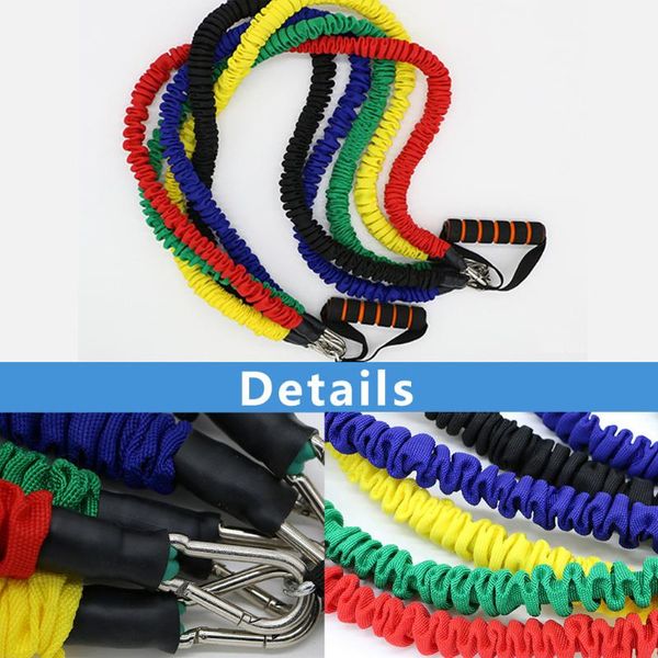 pull handles elastic band fitness rope for resistance exercis training sport resistance bands workout expander fitness equipment 
pull handles elastic band fitness rope for resistance exercis training sport resistance bands workout expander fitness equipment