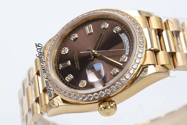 ewf day date 128348 a3255 automatic mens watch 36mm yellow gold diamond bezel champagne dial stainless steel bracelet ptrx puretime 08, Slivery;brown
ewf day date 128348 a3255 automatic mens watch 36mm yellow gold diamond bezel champagne dial stainless steel bracelet ptrx puretime 08, Slivery;brown