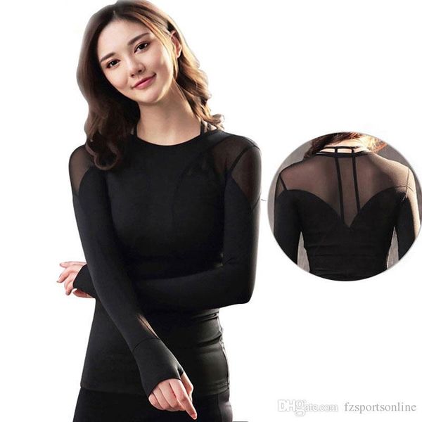 back mesh yoga sports shirt fitness hollow out sportswear running woman athletic t shirts gym clothing for women #232611, White;red 
back mesh yoga sports shirt fitness hollow out sportswear running woman athletic t shirts gym clothing for women #232611, White;red