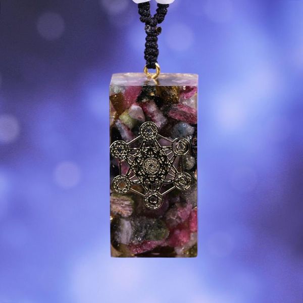 pendant necklaces orgonite natural tourmaline necklace energy healing yoga meditation jewelry for women men, Silver
pendant necklaces orgonite natural tourmaline necklace energy healing yoga meditation jewelry for women men, Silver