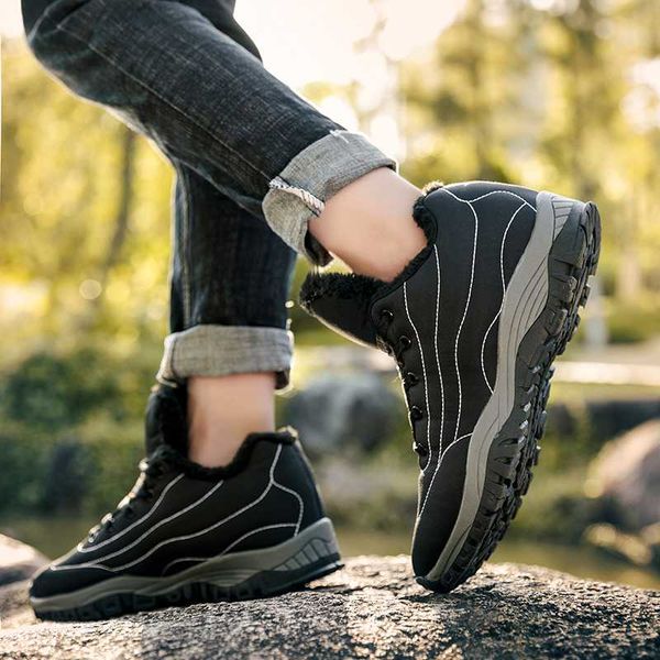 2020 fashion winter with fur snow boots for men sneakers male shoes casual quality rubber ankle warm boots couple, Black
2020 fashion winter with fur snow boots for men sneakers male shoes casual quality rubber ankle warm boots couple, Black