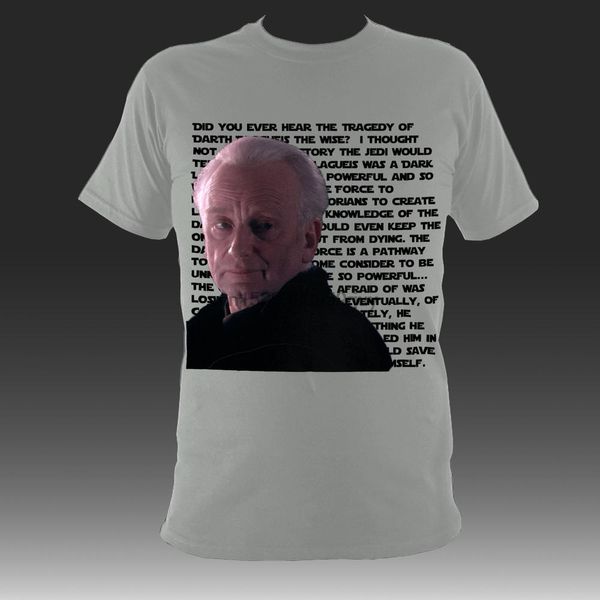 the tragedy of darth plagueis the wise revenge of the sith prequel meme shirt
the tragedy of darth plagueis the wise revenge of the sith prequel meme shirt