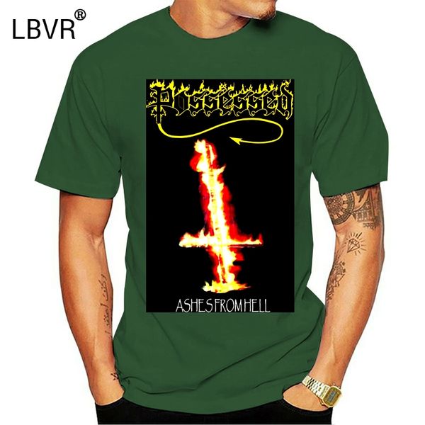 possessed ashes from hell t-shirt black death metal all sizes s-5xl