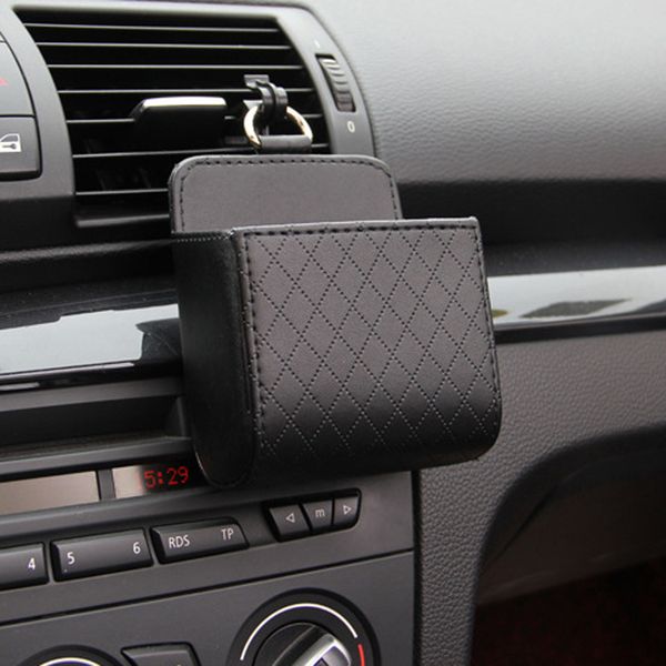 car organizer box bag air outlet dashboard hanging leather universal car mobile phone holder in automobile interior accessories
car organizer box bag air outlet dashboard hanging leather universal car mobile phone holder in automobile interior accessories
