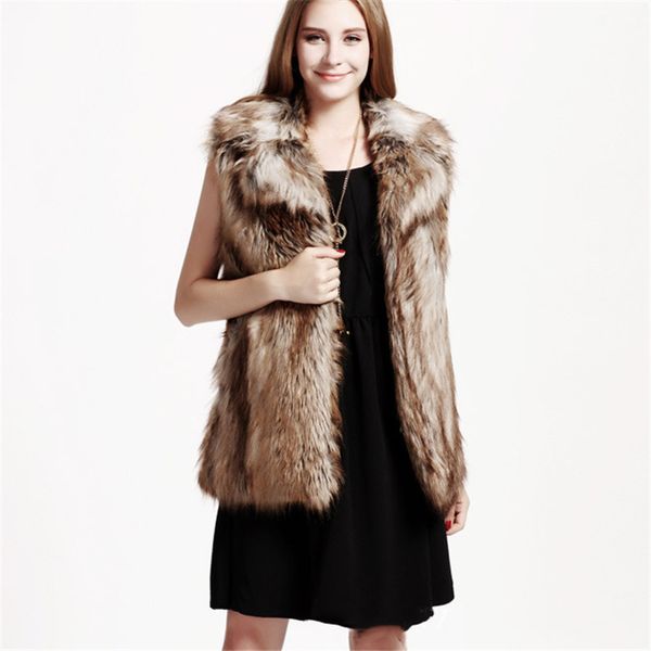 faux fur coat women plus size sleeveless jacket 2020 new autumn winter fashion slim pockets warmth coat clothing feminina ld1086, Black
faux fur coat women plus size sleeveless jacket 2020 new autumn winter fashion slim pockets warmth coat clothing feminina ld1086, Black