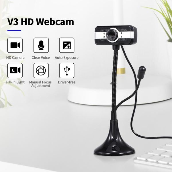 webcams 640*480p pc webcam usb lapdeskhigh-definition 30fps camera with built-in noise-reduction microphone plug & play
webcams 640*480p pc webcam usb lapdeskhigh-definition 30fps camera with built-in noise-reduction microphone plug & play