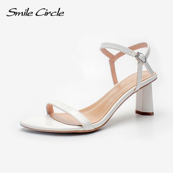 smile circle / round head high heel sandals women wedding shoes 2020 new summer women's shoes thin belt women's, Black
smile circle / round head high heel sandals women wedding shoes 2020 new summer women's shoes thin belt women's, Black