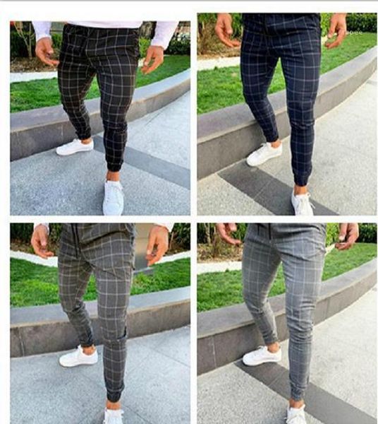 european and american checked printed mens casual stretch pants fashion street mens pants mens designer jeans, Black
european and american checked printed mens casual stretch pants fashion street mens pants mens designer jeans, Black