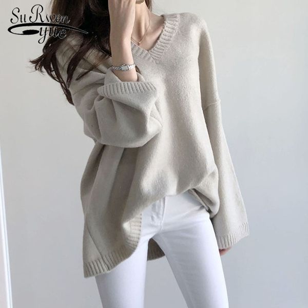 plus size v-neck sweater 2020 autumn winter long sleeve female jumper knitwear solid loose women knitted sweater pullover 11031, White;black
plus size v-neck sweater 2020 autumn winter long sleeve female jumper knitwear solid loose women knitted sweater pullover 11031, White;black