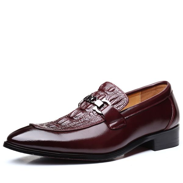 2020 men leather dress shoes british style pointed toe slip on loafers party wedding business luxury male causal shoes big size, Black
2020 men leather dress shoes british style pointed toe slip on loafers party wedding business luxury male causal shoes big size, Black