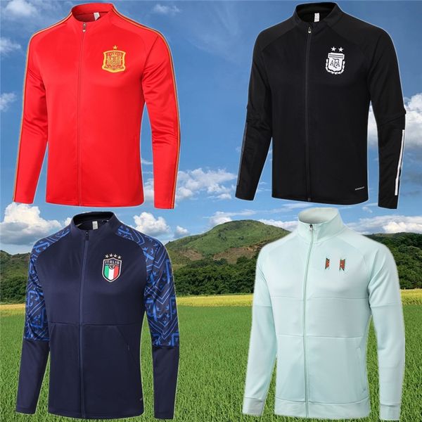 spain argentina football jacket tracksuit 2020 21 jogging training jacket football surfetement jacket pants set 20 21, Black
spain argentina football jacket tracksuit 2020 21 jogging training jacket football surfetement jacket pants set 20 21, Black