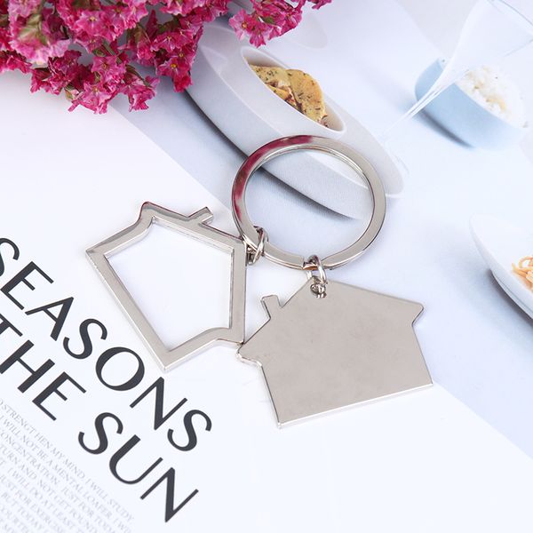 new cute cartoon house with window keychain women cute key chain bag charm for party gift jewelry, Silver
new cute cartoon house with window keychain women cute key chain bag charm for party gift jewelry, Silver