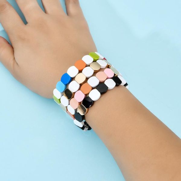 zmzy boho spring handmade multi-color charm bracelet jewelry enamel beads wrap bracelet creative gifts couple, Red;blue
zmzy boho spring handmade multi-color charm bracelet jewelry enamel beads wrap bracelet creative gifts couple, Red;blue