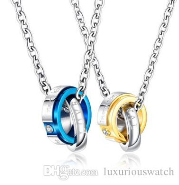 2020 new two-color cross-border valentine's day men's and women's jewelry wholesale fashion stainless steel double ring diamo, Silver
2020 new two-color cross-border valentine's day men's and women's jewelry wholesale fashion stainless steel double ring diamo, Silver