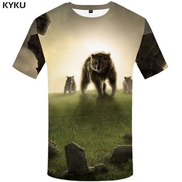bear men animal punk rock black cool summer 3d print shirts aesthetic plus size horror men clothing
bear men animal punk rock black cool summer 3d print shirts aesthetic plus size horror men clothing