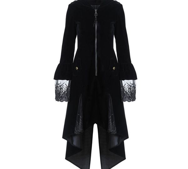 women fashion vintage coat gothic jacket women fashion vintage steampunk asymmetrical cosplay knitted solid hooded coat #105, Black;brown
women fashion vintage coat gothic jacket women fashion vintage steampunk asymmetrical cosplay knitted solid hooded coat #105, Black;brown