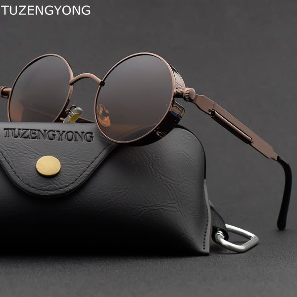 classic gothic steampunk sunglasses polarized men women brand designer vintage round metal frame sun glasses uv400, White;black
classic gothic steampunk sunglasses polarized men women brand designer vintage round metal frame sun glasses uv400, White;black