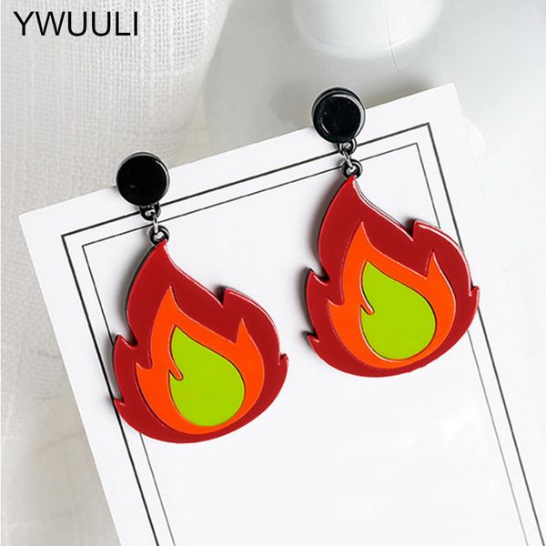 dangle & chandelier big fire flame drop earrings for women cute acrylic korean style fashion brincos ear jewelry gifts a-xe416, Silver
dangle & chandelier big fire flame drop earrings for women cute acrylic korean style fashion brincos ear jewelry gifts a-xe416, Silver