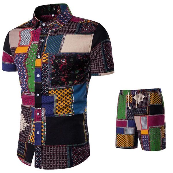 men's suit 2020 summer new comfortable fashion short sleeve and short pants printing suit 2020 june4, Gray
men's suit 2020 summer new comfortable fashion short sleeve and short pants printing suit 2020 june4, Gray