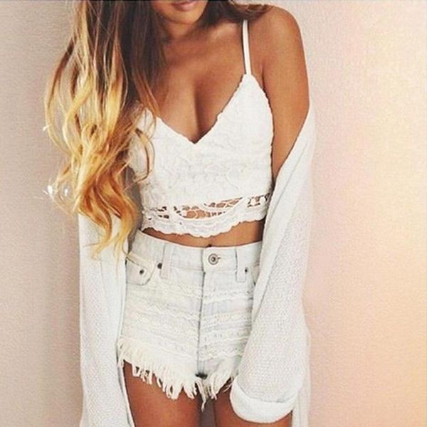 anself women crop crochet lace deep v neck spaghetti strap bra backless tank camisole bralette black/white
anself women crop crochet lace deep v neck spaghetti strap bra backless tank camisole bralette black/white