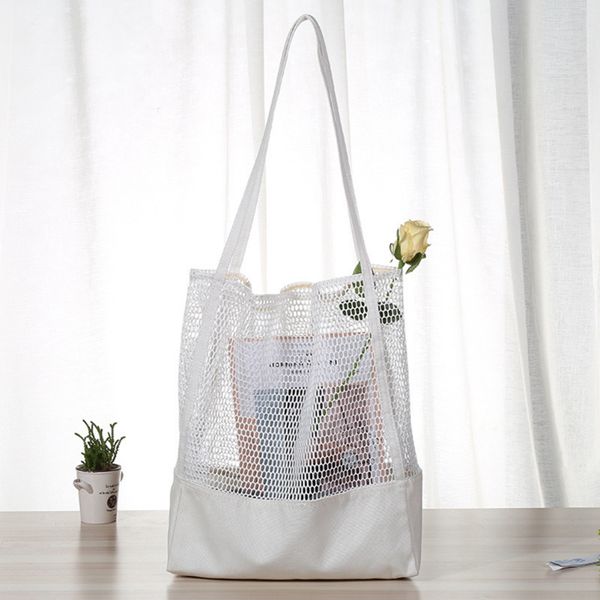 reusable shopping bags grocery bags high capacity breathable hollow nylon mesh tote bag beach bag portable travel
reusable shopping bags grocery bags high capacity breathable hollow nylon mesh tote bag beach bag portable travel