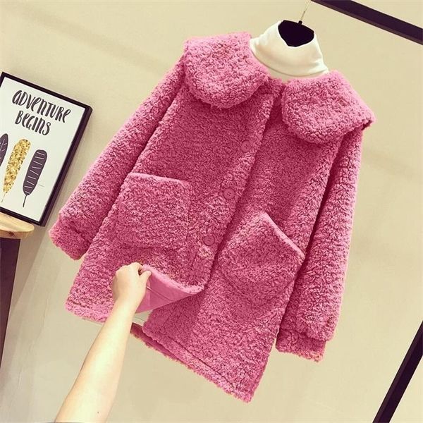 women fur jacket thick warm faux cashmere two pockets furry jackets casual fur turn-down collar female winter styled coat q49, Black
women fur jacket thick warm faux cashmere two pockets furry jackets casual fur turn-down collar female winter styled coat q49, Black
