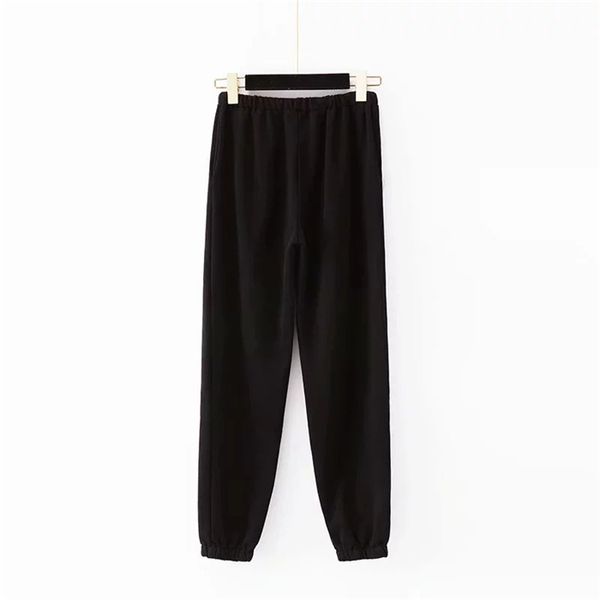 женская сплошной цвет спорт sweatpants elestic талии сыпучие high street jogger штаны женщина моды случайные брюки, Black;white
женская сплошной цвет спорт sweatpants elestic талии сыпучие high street jogger штаны женщина моды случайные брюки, Black;white