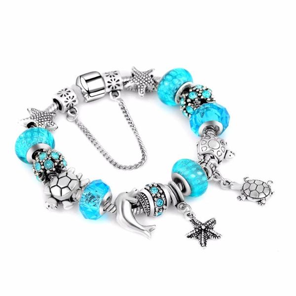 link, chain antique silver color starfish dolphin bead pan bracelet ocean charm p bracelets & bangles fashion jewelry gift pulseras, Black
link, chain antique silver color starfish dolphin bead pan bracelet ocean charm p bracelets & bangles fashion jewelry gift pulseras, Black