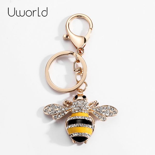 classic bee keychain crystal bee key chain women insect keyring key pendant gifts for girls 2020 fashion rhinestone jewelry, Silver
classic bee keychain crystal bee key chain women insect keyring key pendant gifts for girls 2020 fashion rhinestone jewelry, Silver