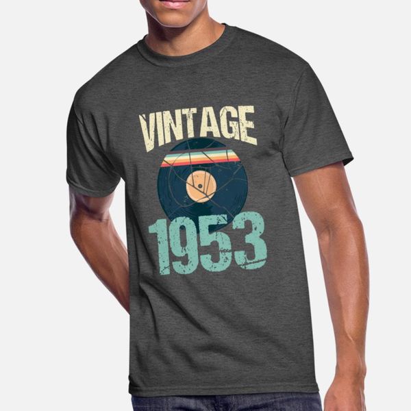 retro vintage 1953 67 th birthday record vinyl t shirt men personalized tee shirt o-neck formal loose building summer unique shirt
retro vintage 1953 67 th birthday record vinyl t shirt men personalized tee shirt o-neck formal loose building summer unique shirt
