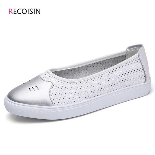 recoisin 2020 new summer women flats shoes breathable genuine leather shoes woman slip-on casual ladies flats loafers, Black
recoisin 2020 new summer women flats shoes breathable genuine leather shoes woman slip-on casual ladies flats loafers, Black