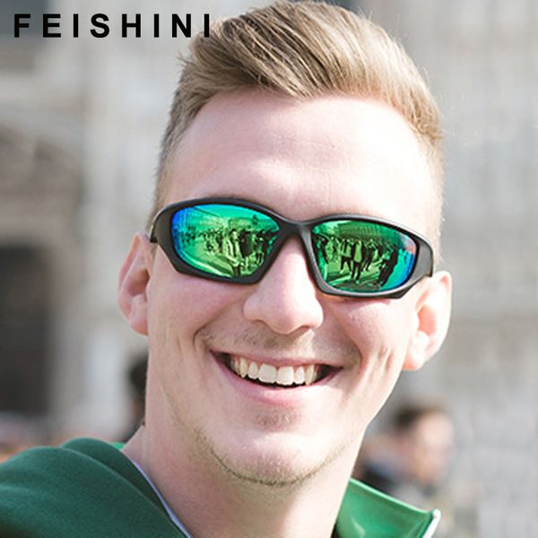 feishini 2020 retro mirror sunglasses men polarized vintage quality brand designer sun glasses clear man driving goggles uv400, White;black
feishini 2020 retro mirror sunglasses men polarized vintage quality brand designer sun glasses clear man driving goggles uv400, White;black