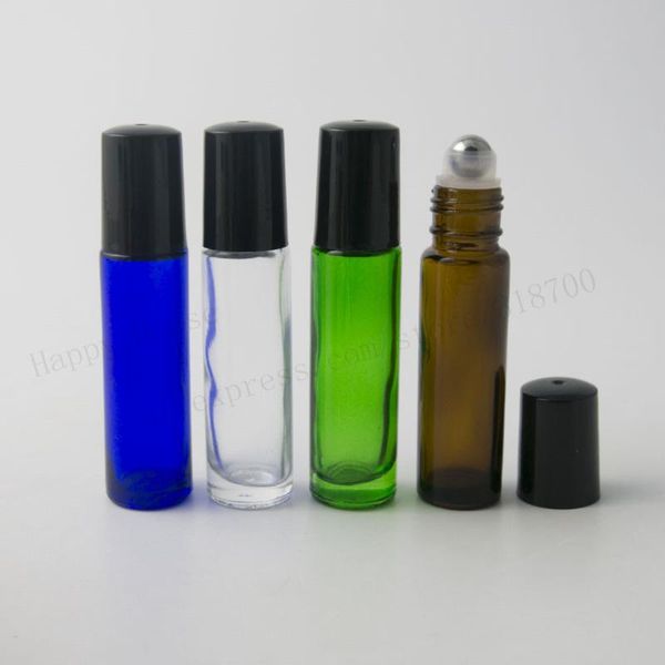storage bottles & jars 100pcs x 10ml cobalt blue green amber clear glass roll on bottle 1/3oz stainless steel roller ball vials for essentia
storage bottles & jars 100pcs x 10ml cobalt blue green amber clear glass roll on bottle 1/3oz stainless steel roller ball vials for essentia