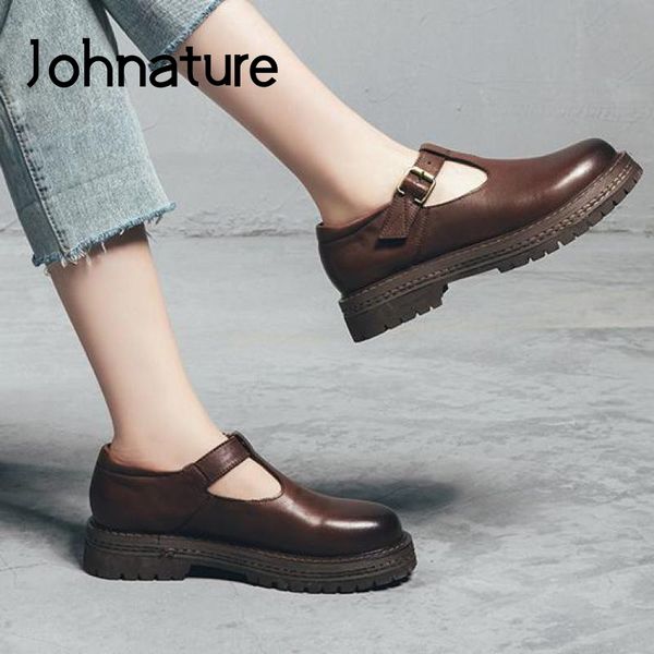 johnature autumn pumps women shoes 2020 new genuine leather retro hook & loop round toe casual handmade platform ladies shoes, Black
johnature autumn pumps women shoes 2020 new genuine leather retro hook & loop round toe casual handmade platform ladies shoes, Black