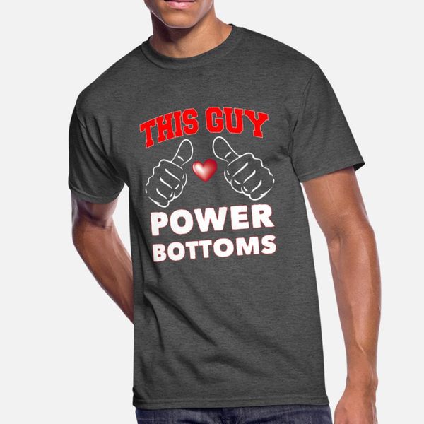 this guy loves power bottoms t shirt men personalized 100% cotton s-3xl solid color famous funny summer letters shirt
this guy loves power bottoms t shirt men personalized 100% cotton s-3xl solid color famous funny summer letters shirt