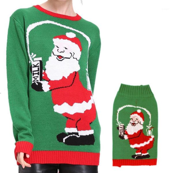santa clus sweater ugly christmas sweaters women autumn winter designer xmas deer, White;black
santa clus sweater ugly christmas sweaters women autumn winter designer xmas deer, White;black
