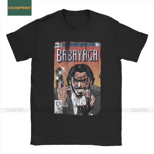 men t-shirts baba yaga t shirt comics john wick cotton tee shirt short sleeve keanu reeves movie parabellum dog film animals top
men t-shirts baba yaga t shirt comics john wick cotton tee shirt short sleeve keanu reeves movie parabellum dog film animals top