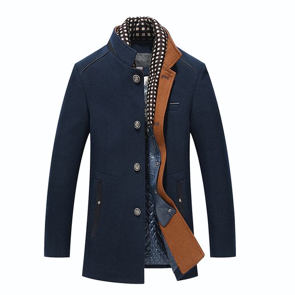 new wool coat men overcoats oat mens single breasted coats jackets male winter wool casual trench coat man, Black
new wool coat men overcoats oat mens single breasted coats jackets male winter wool casual trench coat man, Black