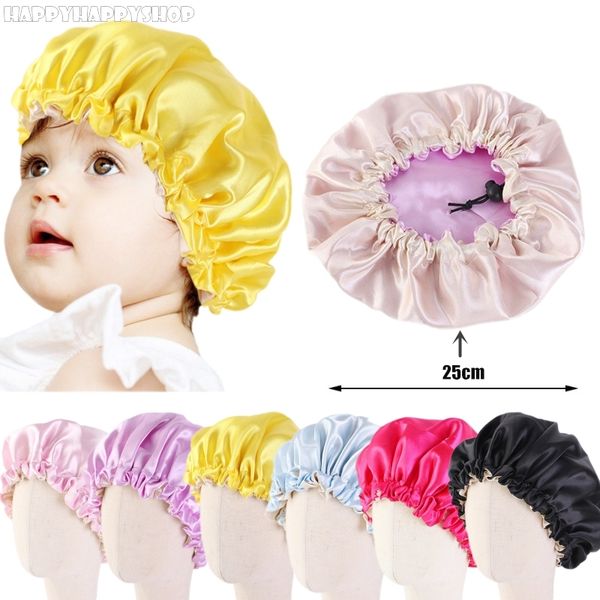 double layer kids satin bonnet bandana sleeping cap adjustable with drawstring reversible night cap headwrap for child girls boy
double layer kids satin bonnet bandana sleeping cap adjustable with drawstring reversible night cap headwrap for child girls boy