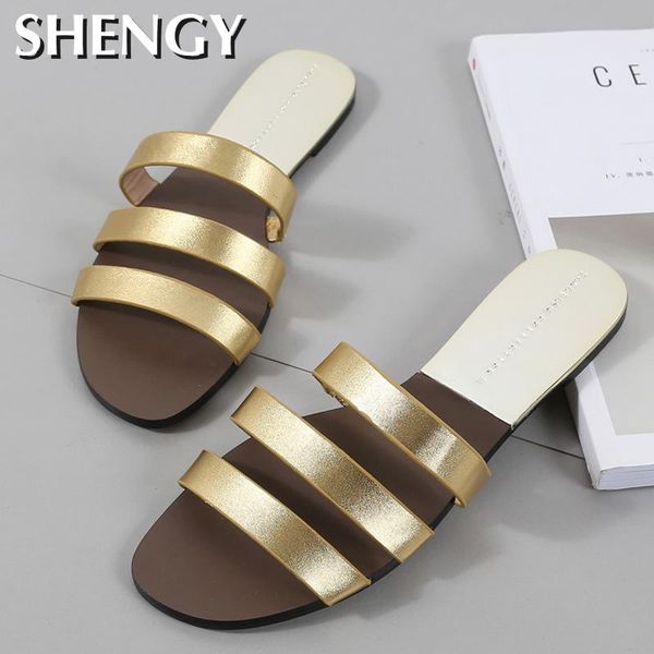 2020 women sandals stripe flat bottom ladies slippers summer outside wear fashion sandals woman shoes soft open toe slides lazy, Black
2020 women sandals stripe flat bottom ladies slippers summer outside wear fashion sandals woman shoes soft open toe slides lazy, Black